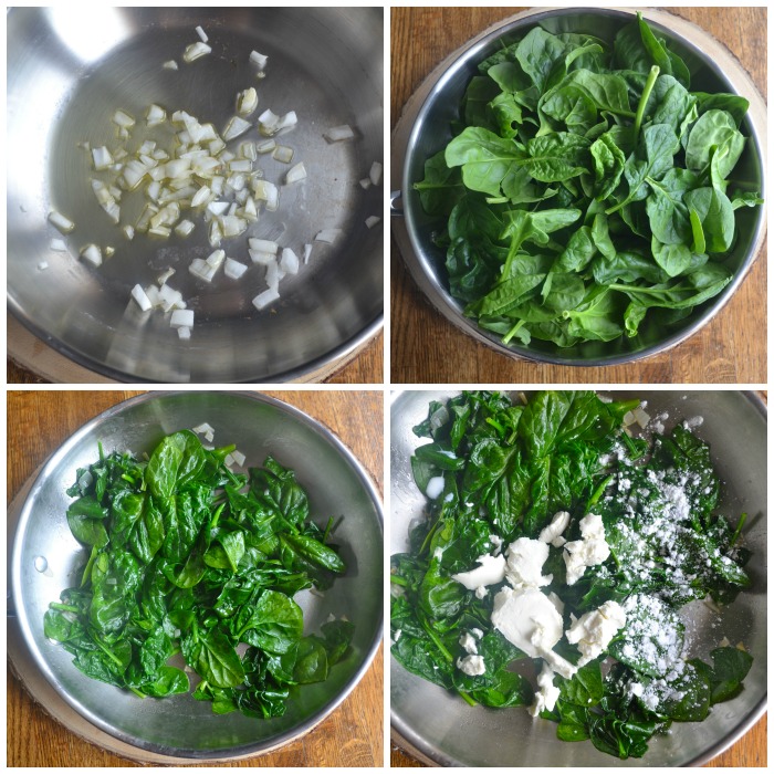goatcheesecreamedspinachcollage